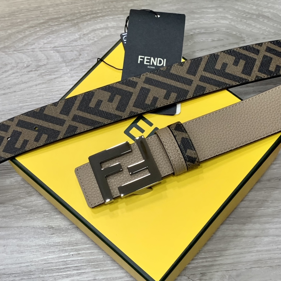 FENDI芬迪专柜同款宽4.0CM双