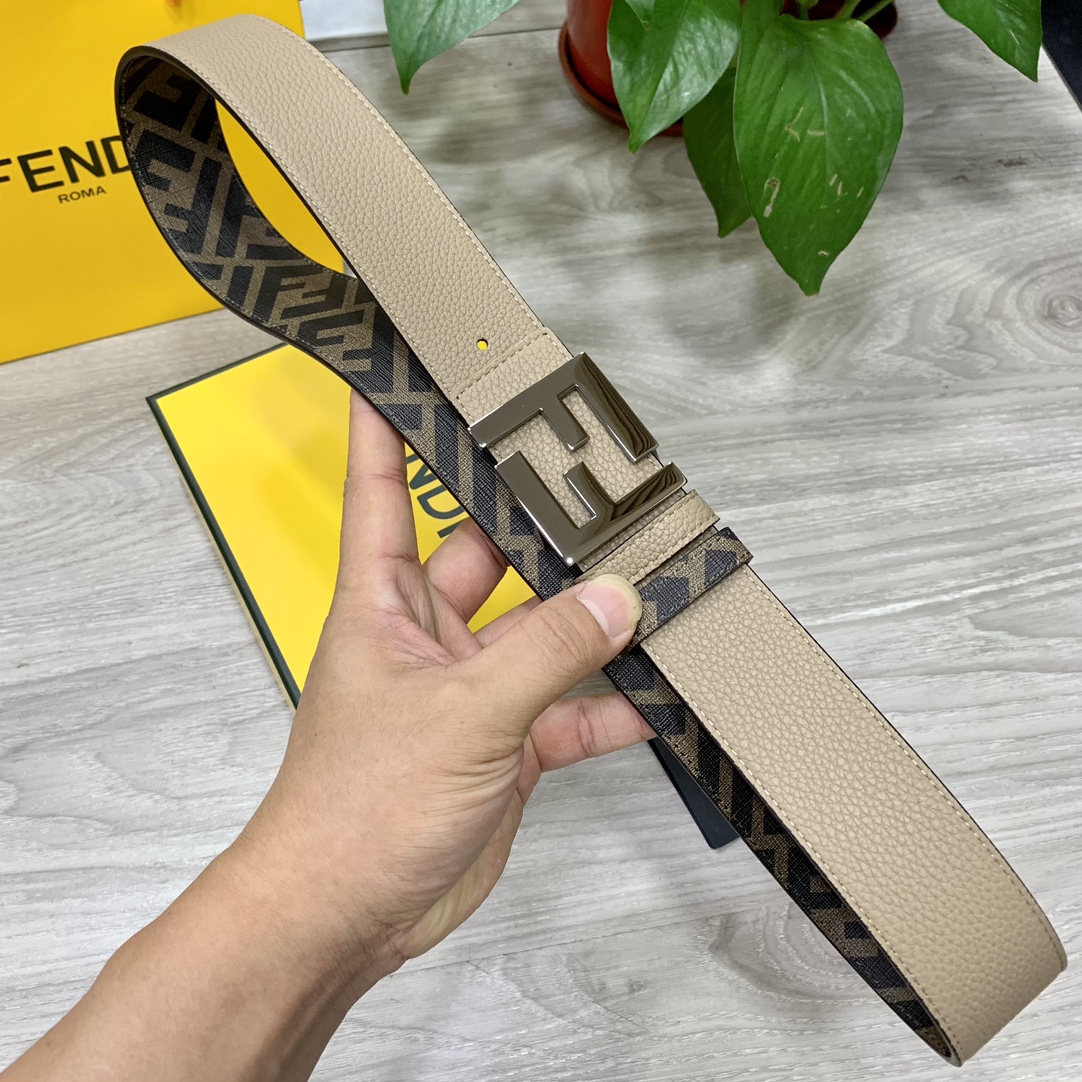 FENDI芬迪专柜同款宽4.0CM双