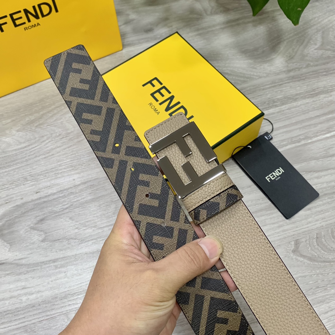 FENDI芬迪专柜同款宽4.0CM双
