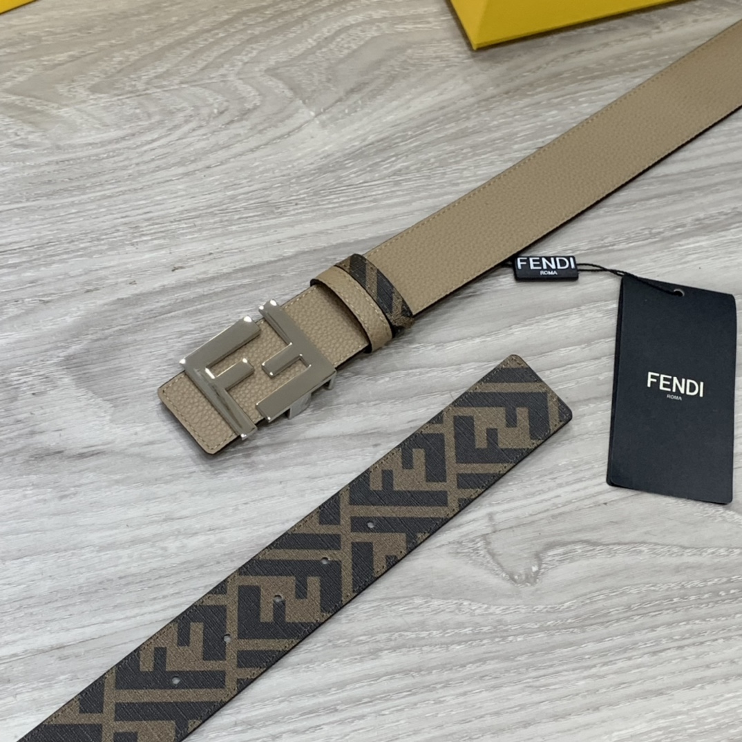 FENDI芬迪专柜同款宽4.0CM双