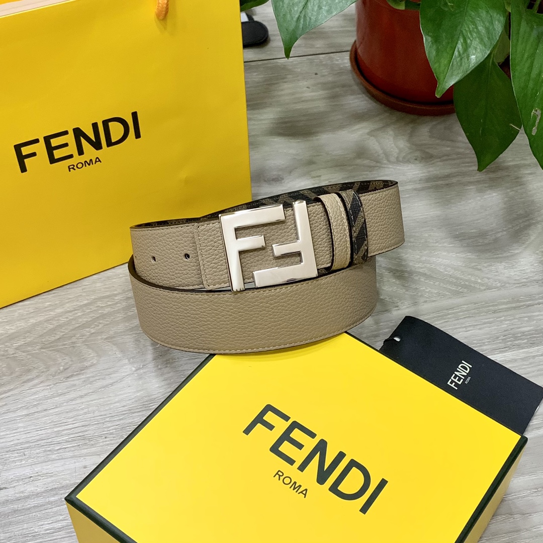 FENDI芬迪专柜同款宽4.0CM双