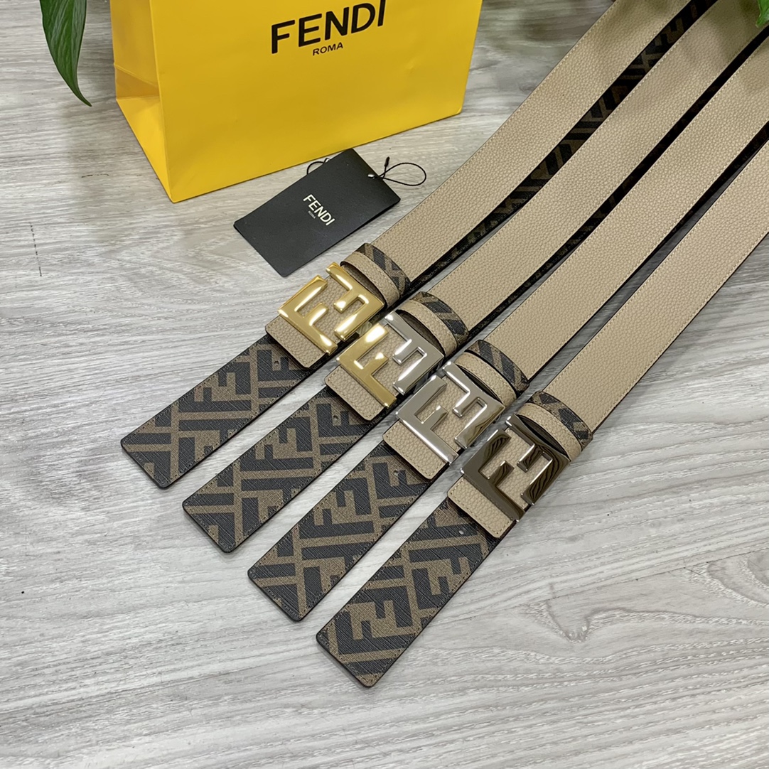 FENDI芬迪专柜同款宽4.0CM双