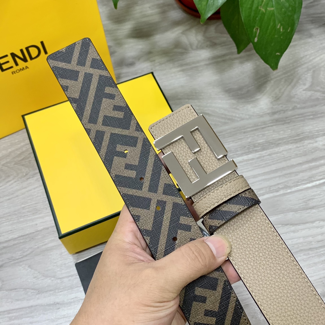FENDI芬迪专柜同款宽4.0CM双