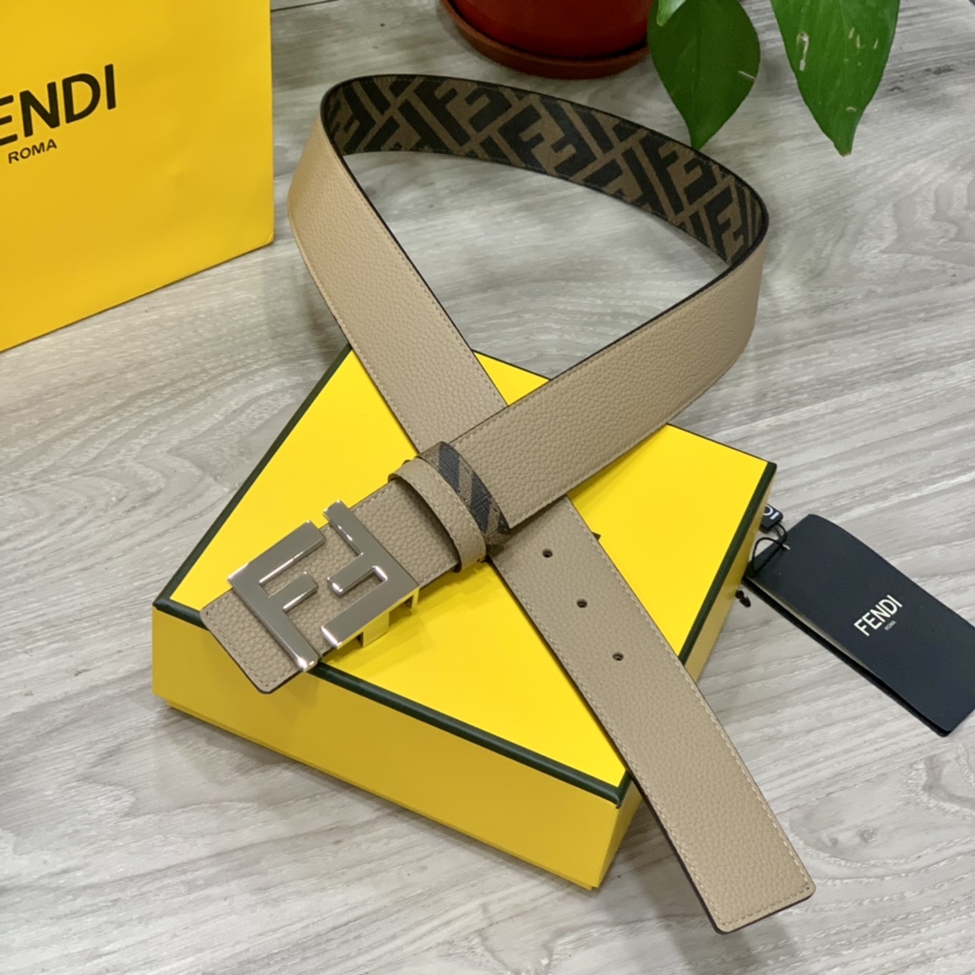 FENDI芬迪专柜同款宽4.0CM双