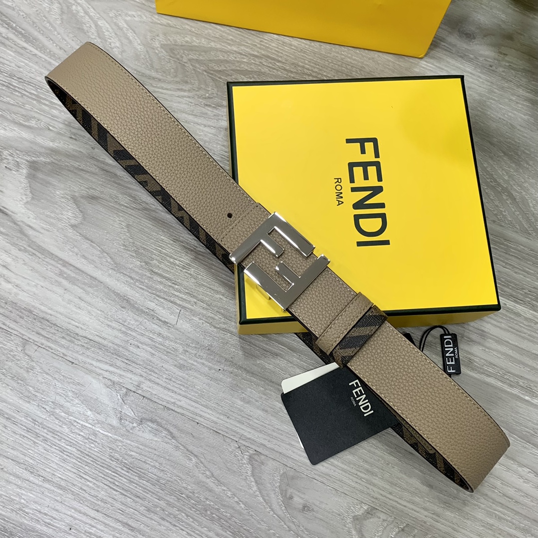 FENDI芬迪专柜同款宽4.0CM双