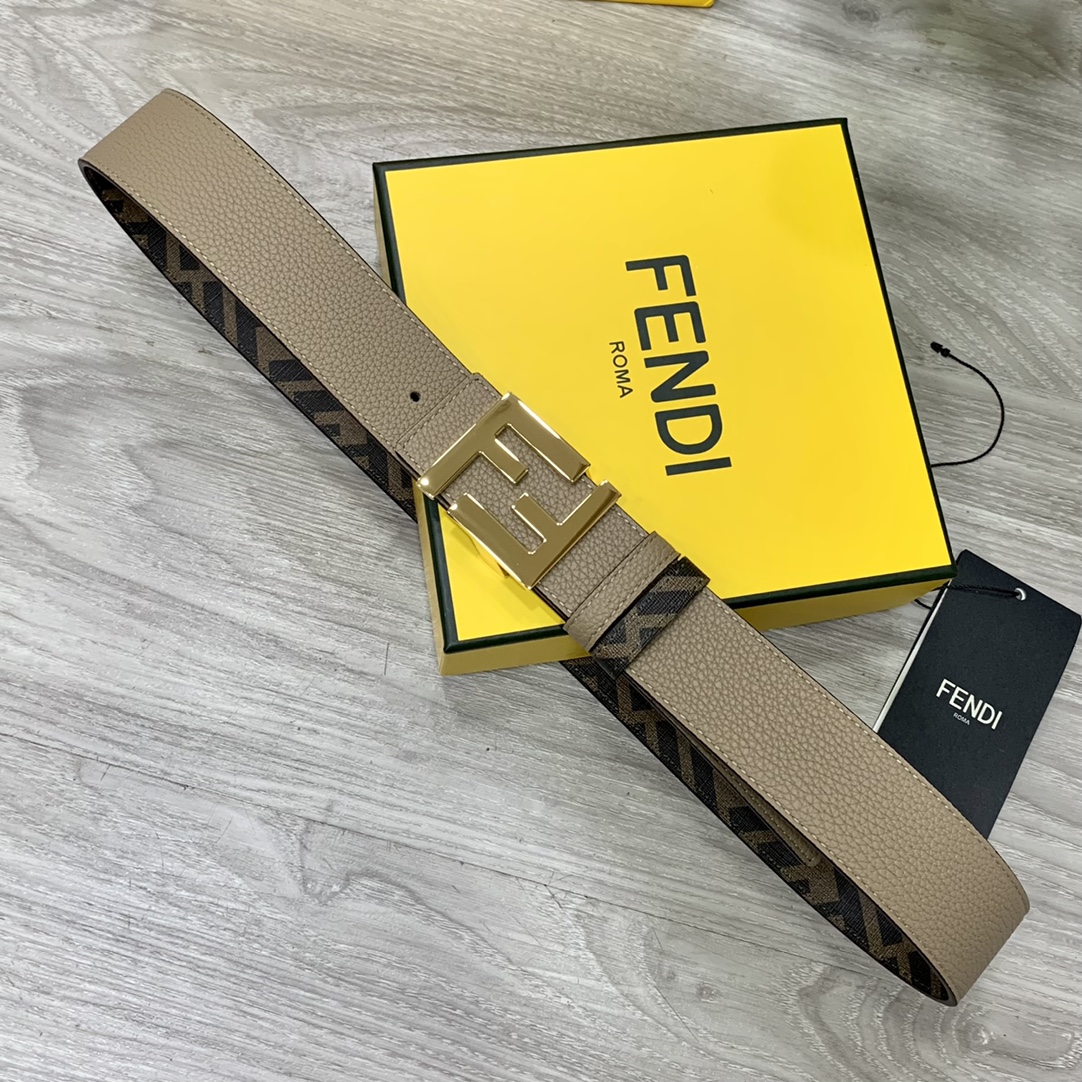 FENDI芬迪专柜同款宽4.0CM双