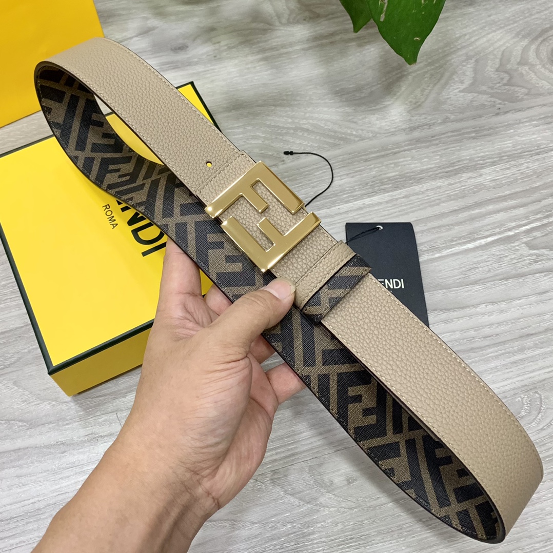 FENDI芬迪专柜同款宽4.0CM双