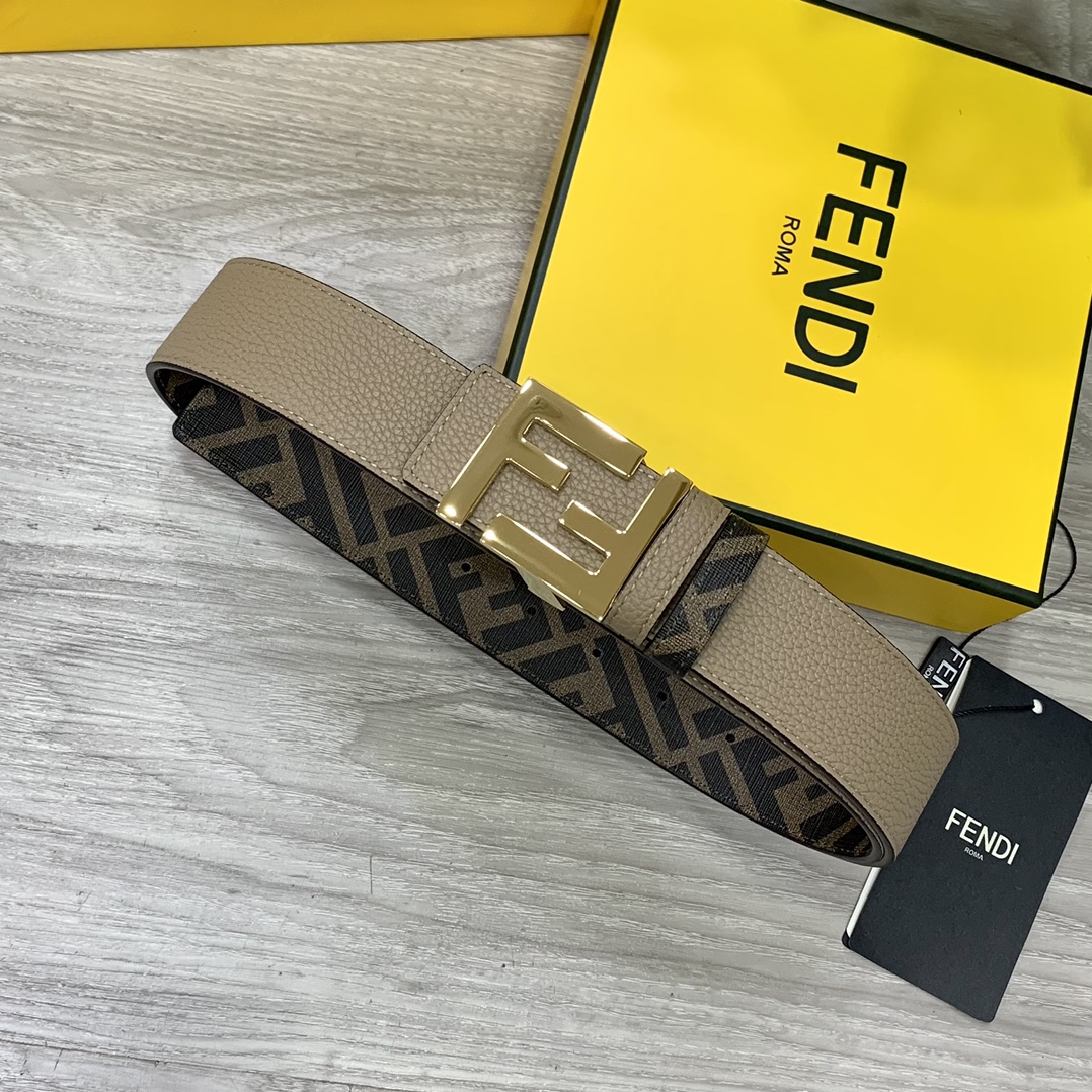 FENDI芬迪专柜同款宽4.0CM双