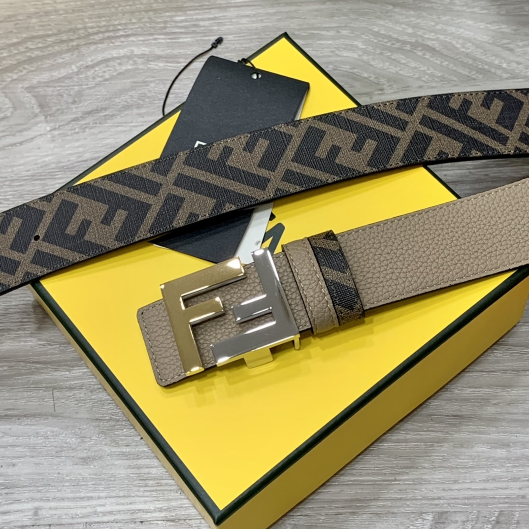 FENDI芬迪专柜同款宽4.0CM双