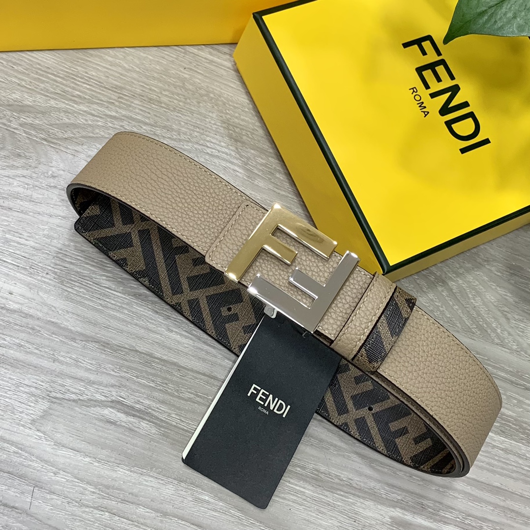 FENDI芬迪专柜同款宽4.0CM双