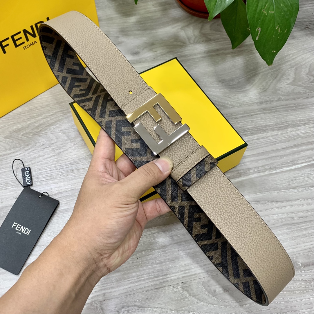 FENDI芬迪专柜同款宽4.0CM双