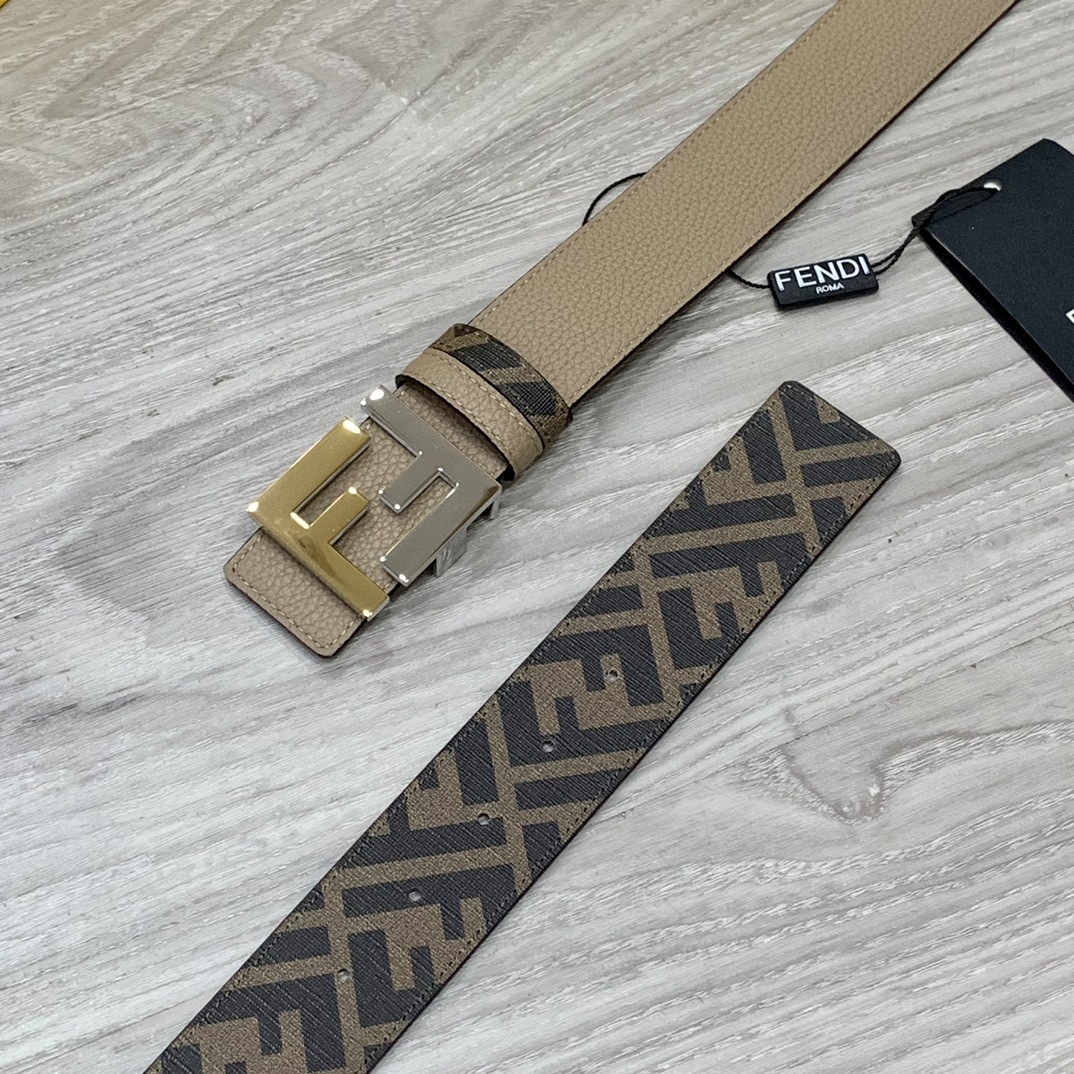 FENDI芬迪专柜同款宽4.0CM双