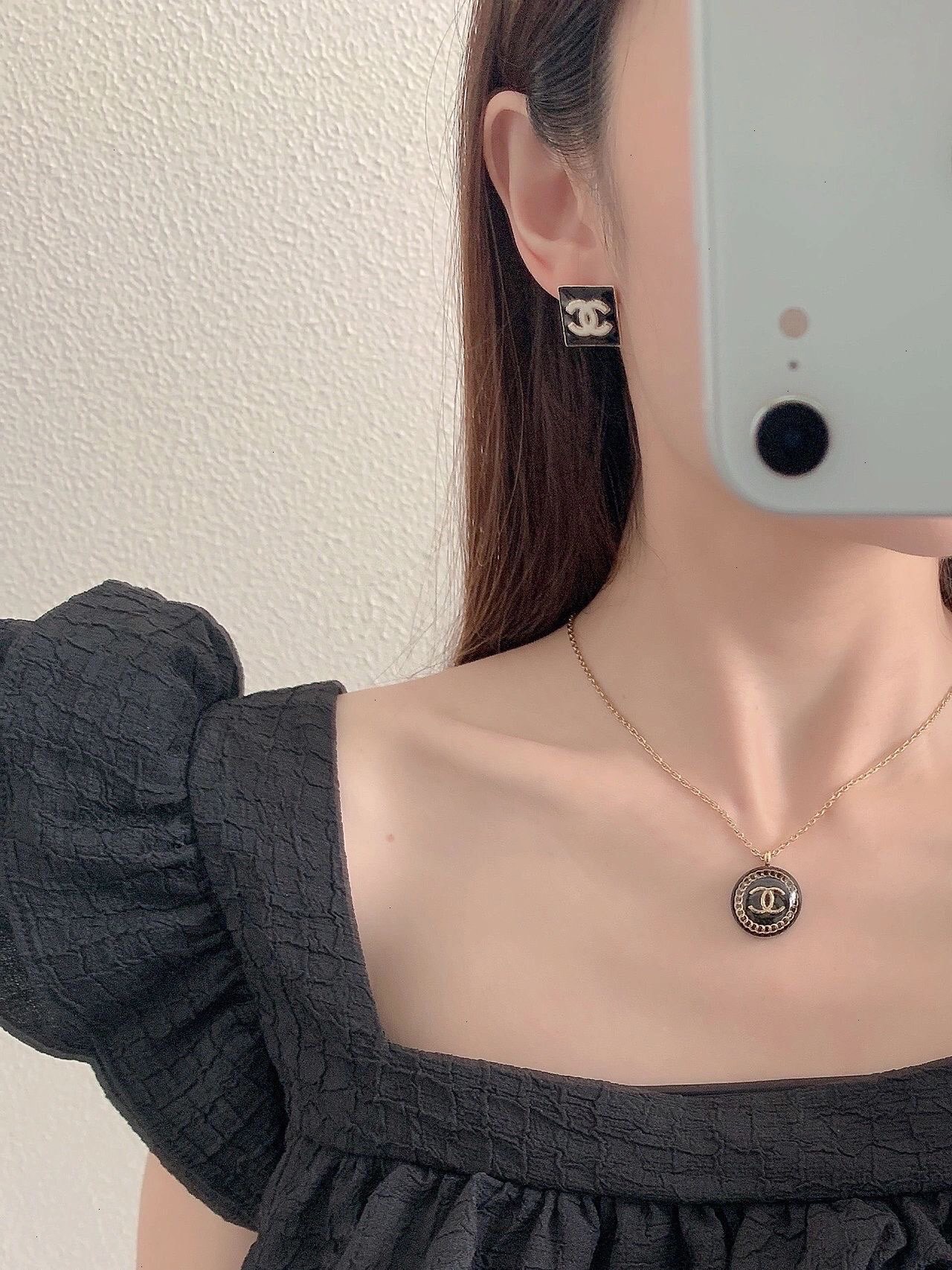 新款☑️CHANEL香奈儿圆形项链
