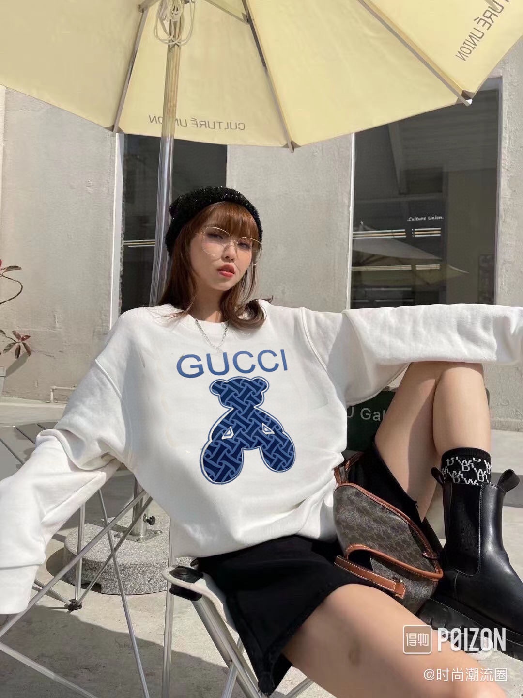 【GUCCI发泡熊卫衣】 专柜同步情侣款网红明星同款