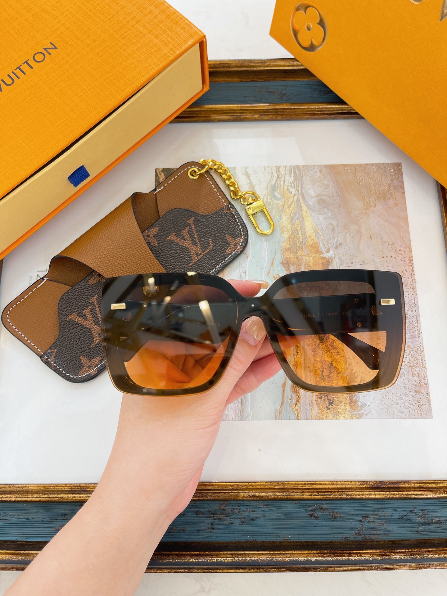 [Louis Vuitton Eyewear]Top original single quality sunglasses LV sunglasses Lo