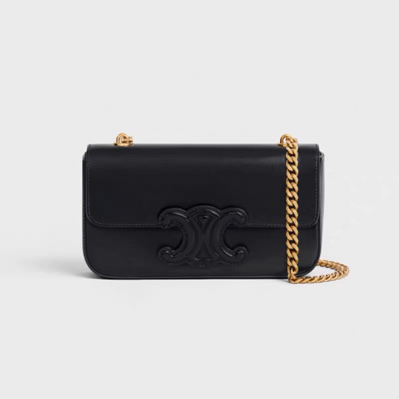 Celine 赛琳  腋下包 皮标款