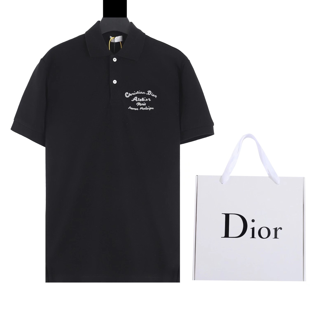 (Con estuche de transporte +5) Polo nuevo Dio* Men Fall 22, ¡imprescindible en el mostrador! ¡Todos son clásicos! ¡La p…