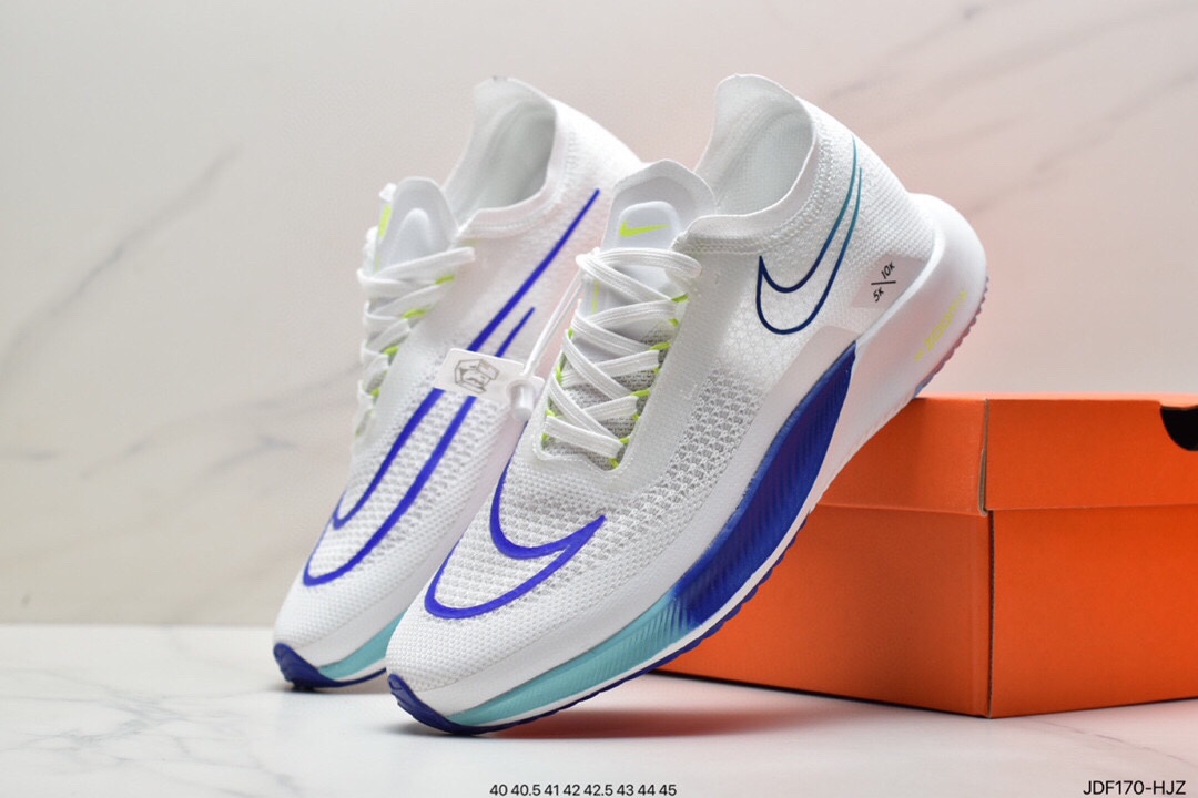 125 真标耐克Nike Zoomx Streakfly Proto 低帮跑步鞋 白黑橙 DH9275