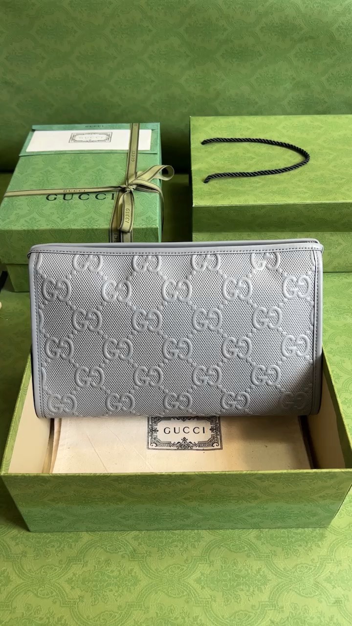Gucci Clutches & Pouch Bags 2023 Replica
 Grey