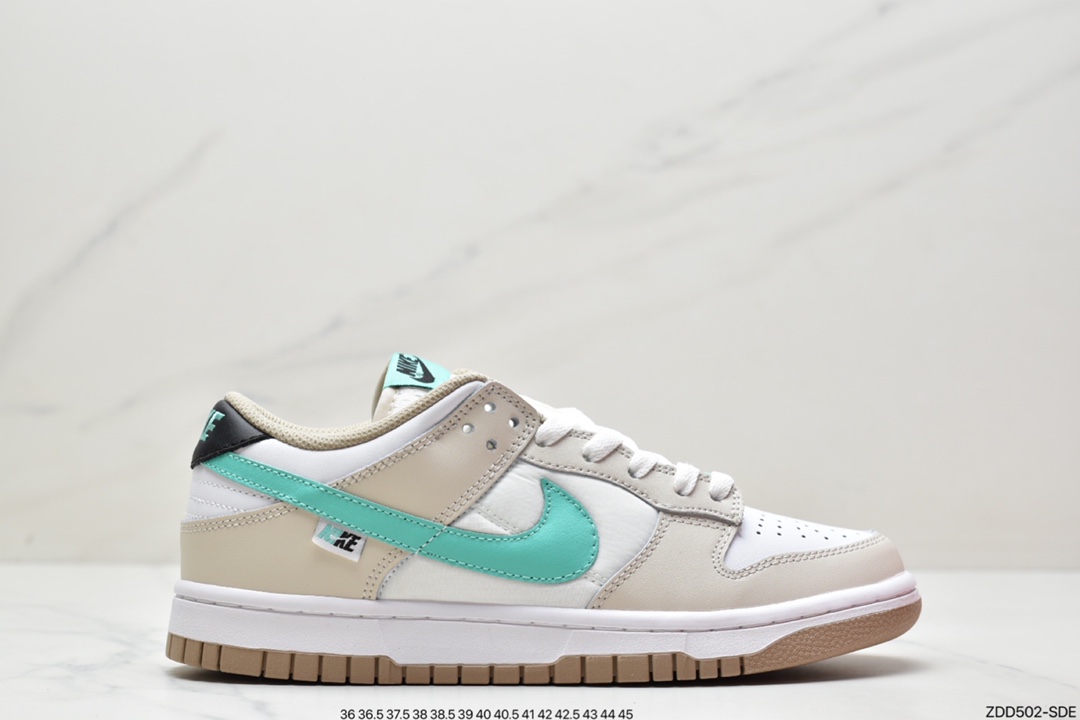 230 耐克Nike Dunk Low 白粉 粉色鞋扣 整双鞋采用白色色为主调DX6060-121