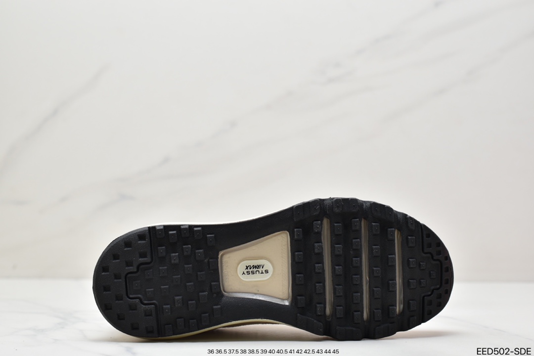 370 耐克Stussy x Nike Aie Max 2013“Fossil”经典复古休闲跑步鞋沙漠色DM6447-200