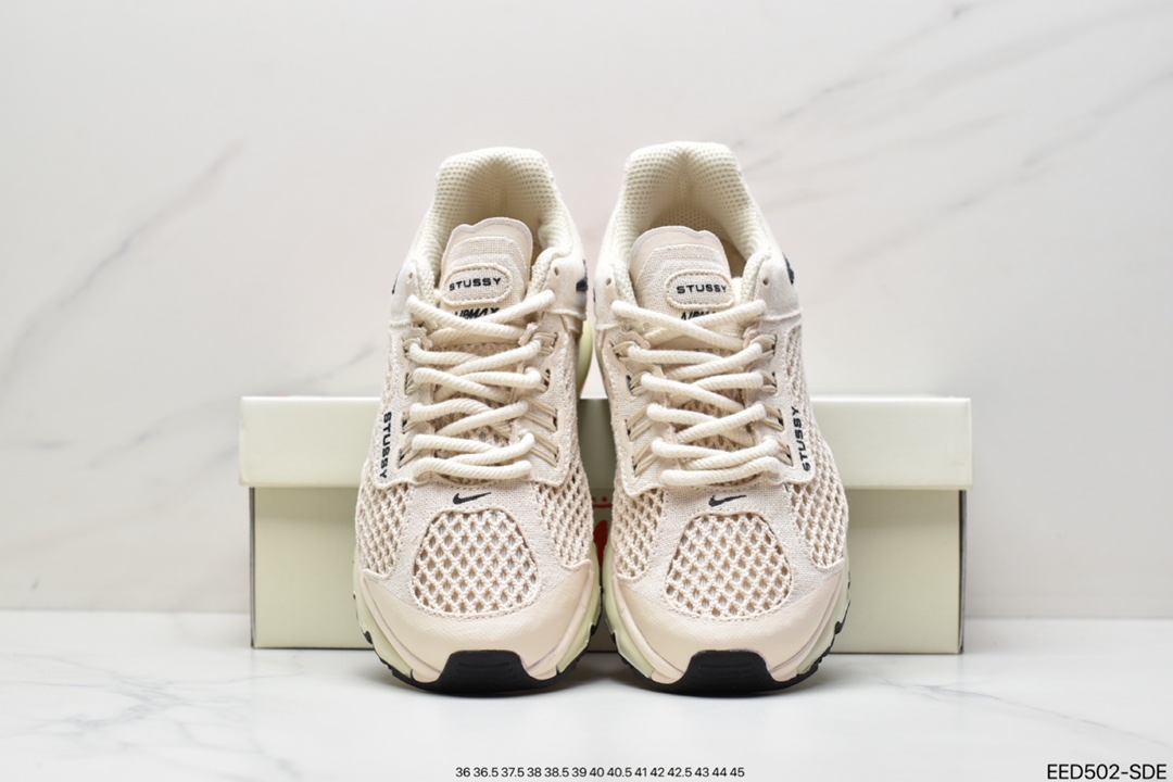 370 耐克Stussy x Nike Aie Max 2013“Fossil”经典复古休闲跑步鞋沙漠色DM6447-200