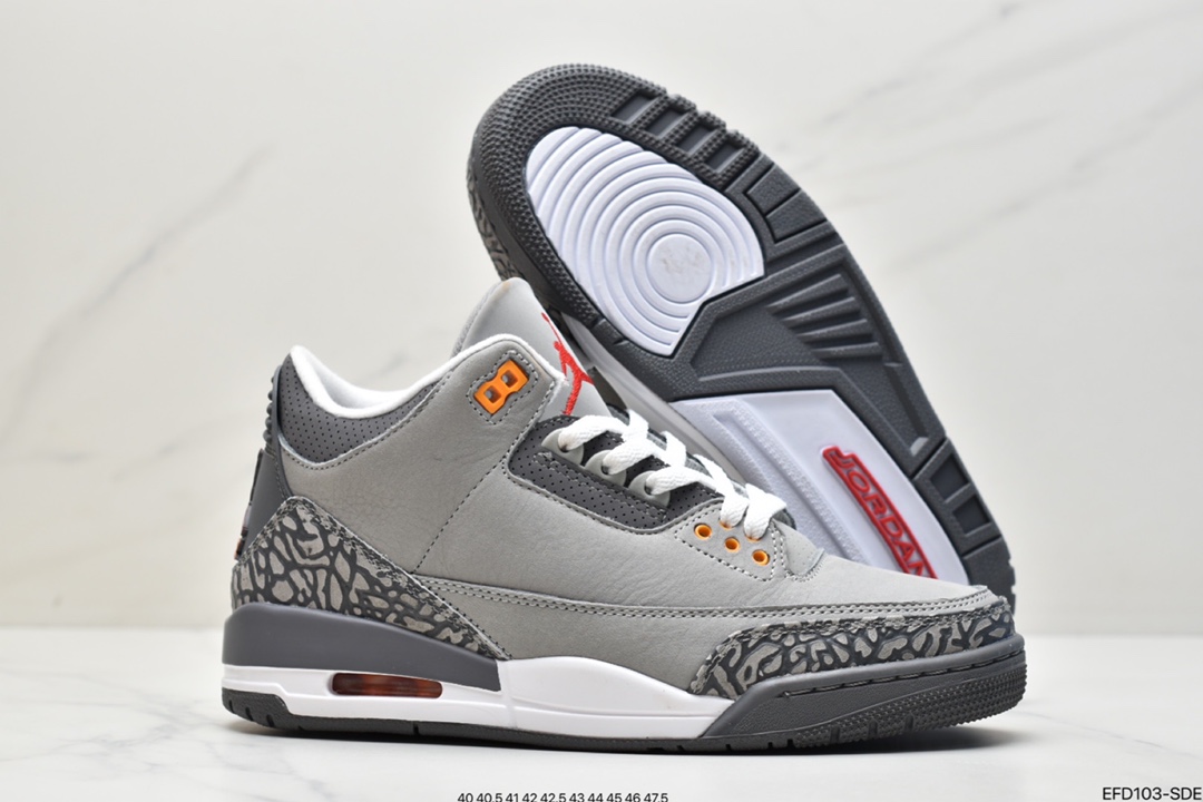 400 Air Jordan 3 JTH Justin Timberlakeu0026Tinker Hatfheld 白手稿联名 AJ3 CT8532