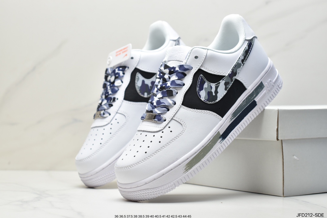 170  耐克Nike Air Force1 空军一号 白蓝 低帮休闲板鞋 DJ3911-101