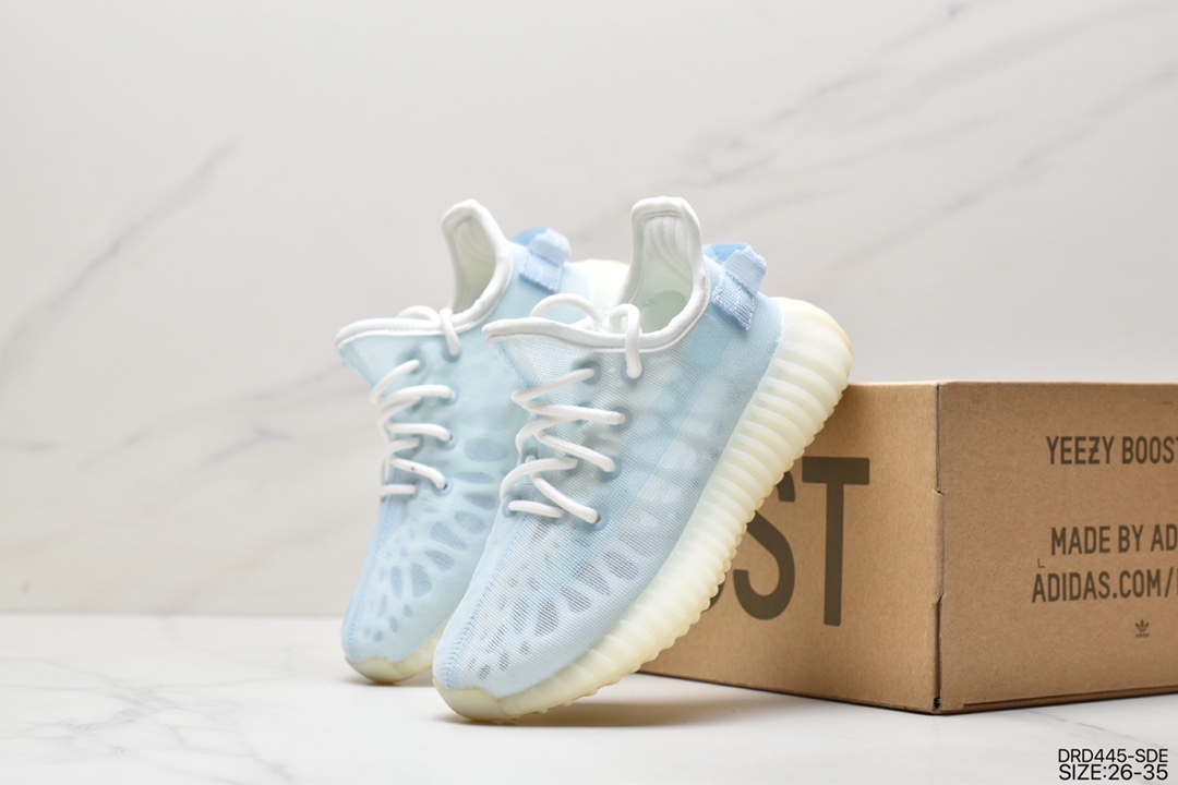 Adidas Adidas Yeezy Boost 350V2 yeezy Popcorn Children's Shoes Sports Running Shoes