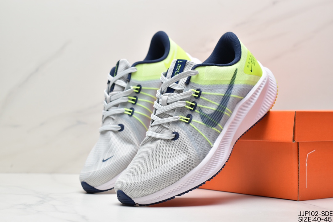 135 真标耐克Nike Zoom Quest 4 探索者4代贾卡轻质透气休闲运动跑步鞋DA1105
