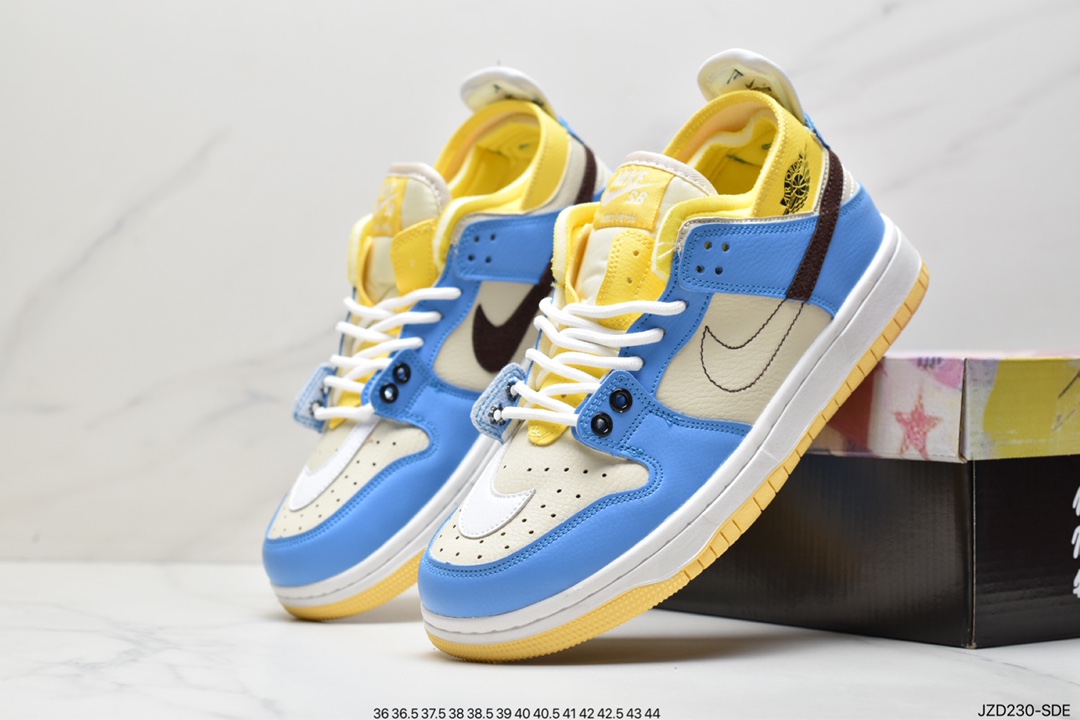 140 巴黎走秀款耐克 Dunk SB low联手EJDER 主理人打造Nike Dunk SB 巴黎时装周走秀BQ6817-017