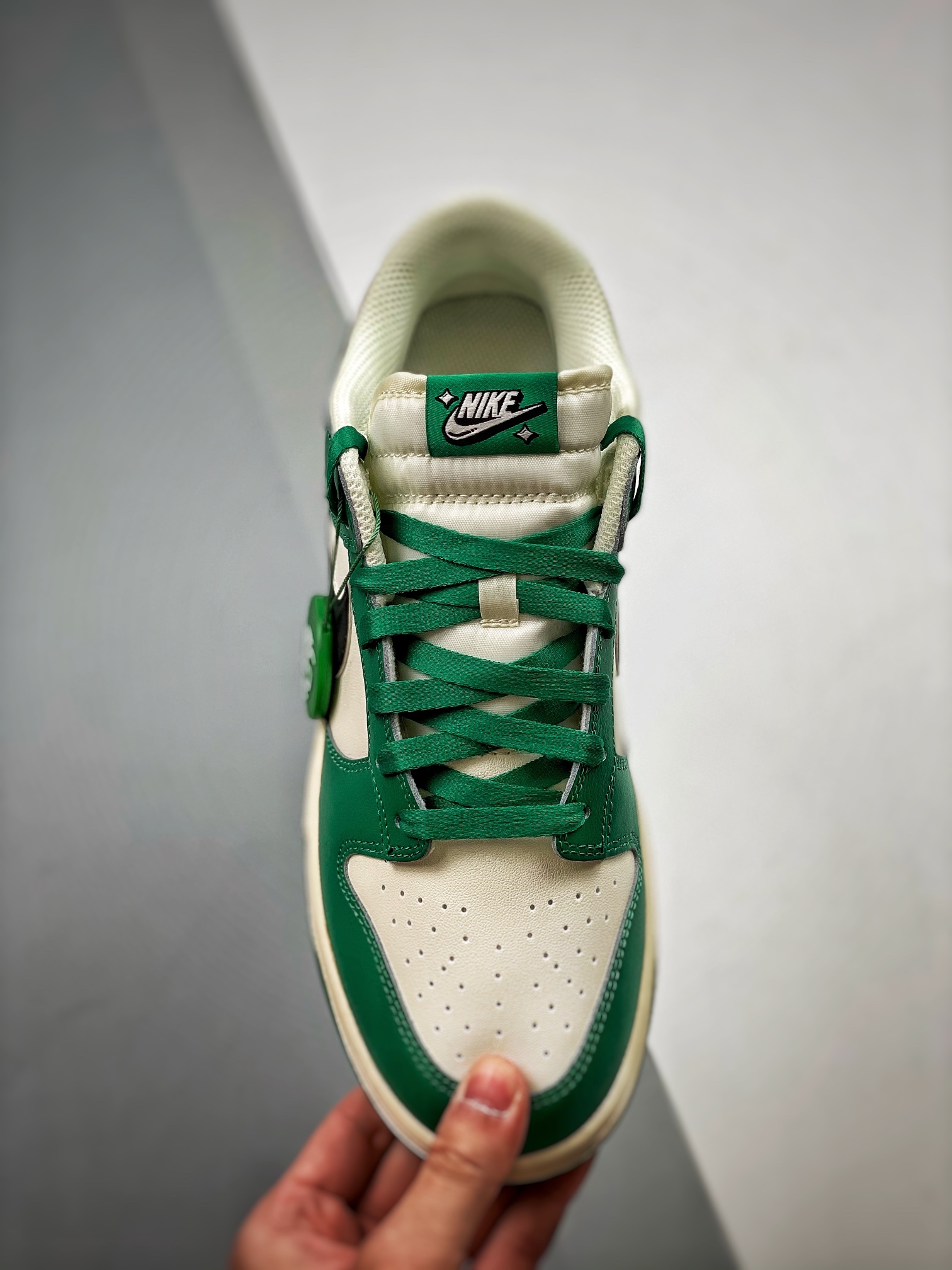 特价福利NikeSBDunkLowSELottery绿白色彩票S2纯原出品#独家原版原盒开模打造#原