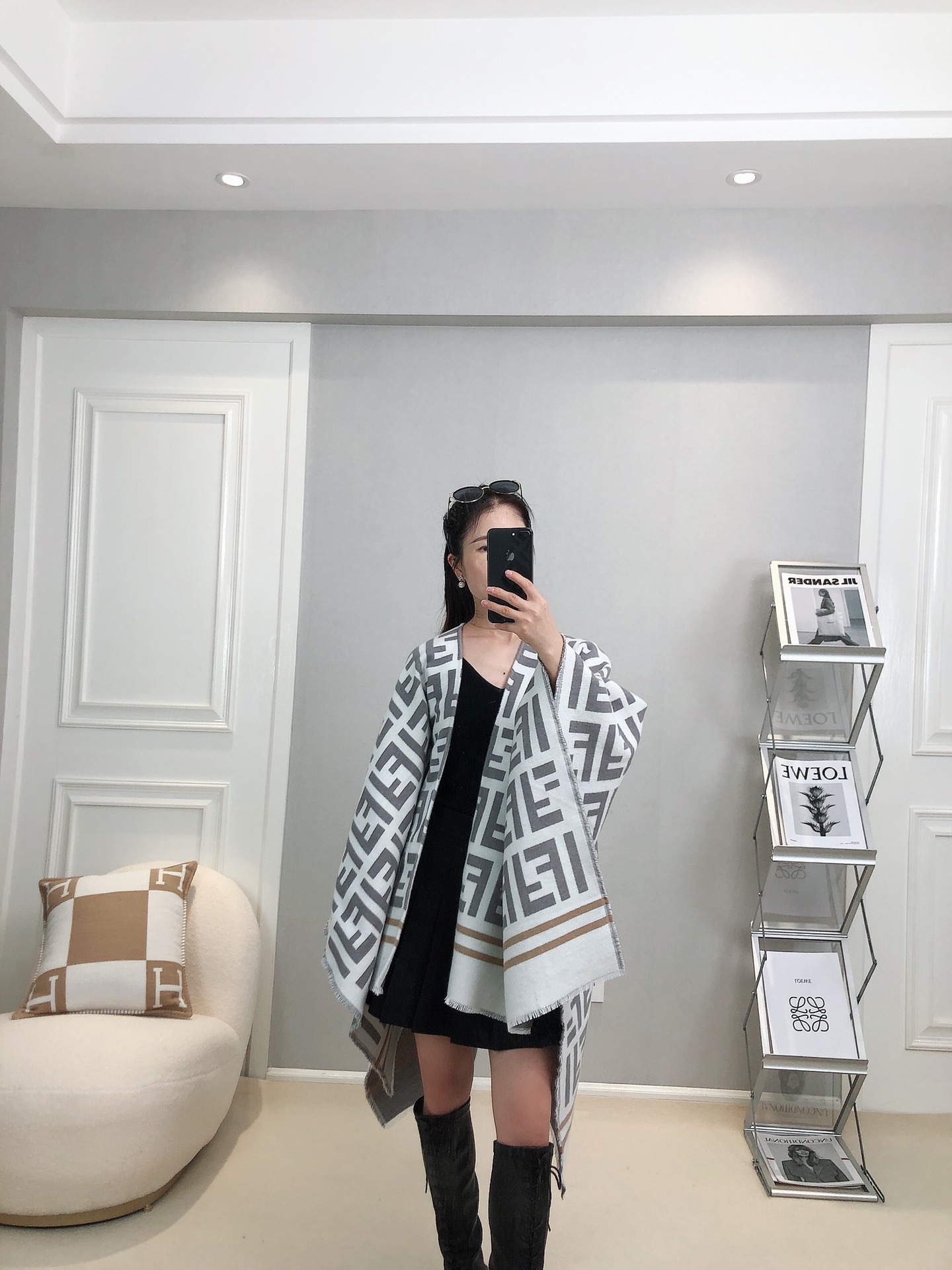 Fendi 披肩 最高級DGクオリティの貴婦人スタイル