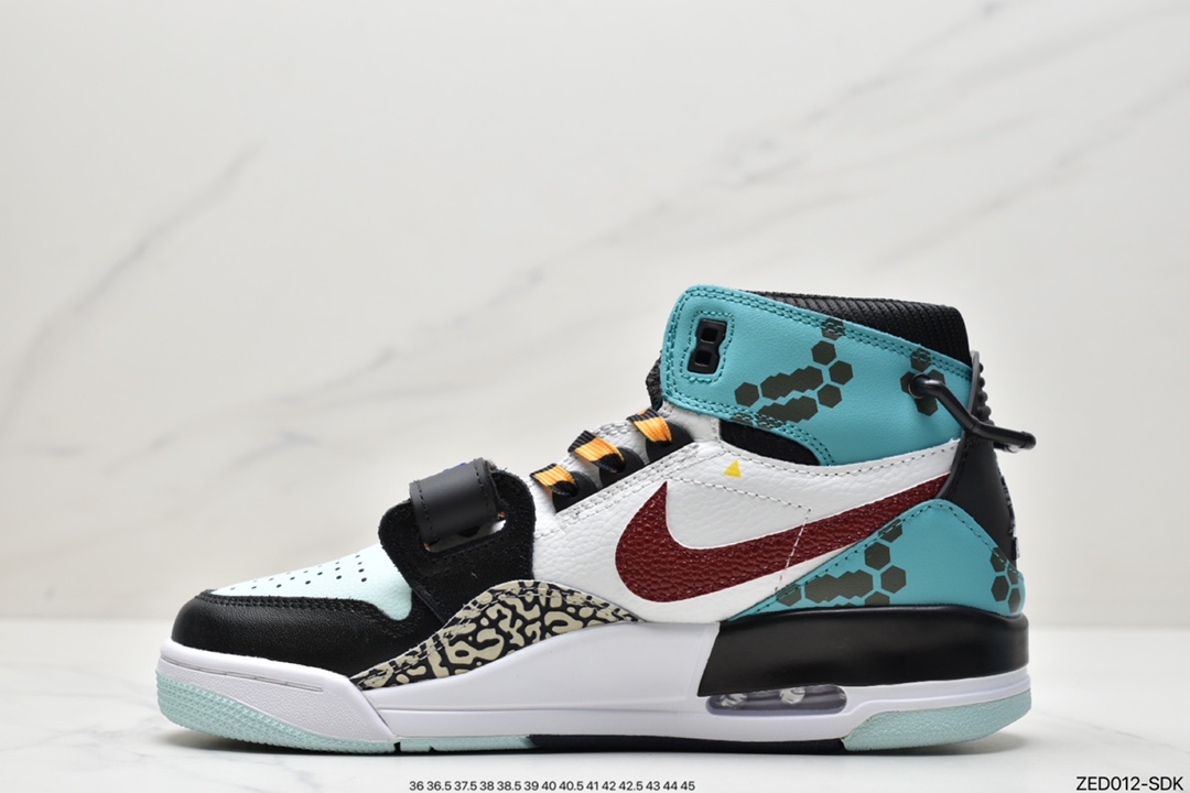 乔丹Air Jordan Legacy 三合一312 有着交错结合的设计 乔丹Air Jordan Legacy 三合一312 有着交错结合的设计