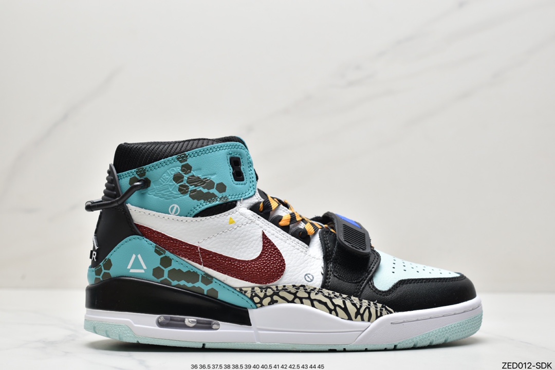 乔丹Air Jordan Legacy 三合一312 有着交错结合的设计 乔丹Air Jordan Legacy 三合一312 有着交错结合的设计