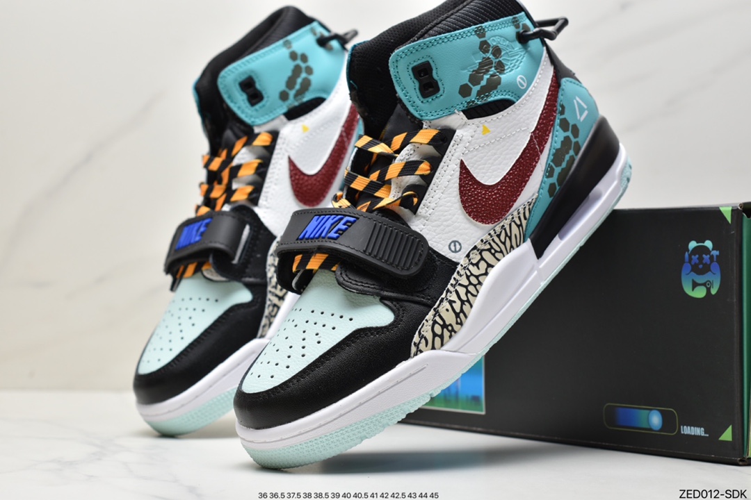 乔丹Air Jordan Legacy 三合一312 有着交错结合的设计 乔丹Air Jordan Legacy 三合一312 有着交错结合的设计