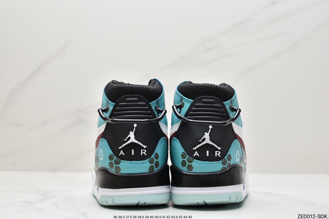 乔丹Air Jordan Legacy 三合一312 有着交错结合的设计 乔丹Air Jordan Legacy 三合一312 有着交错结合的设计