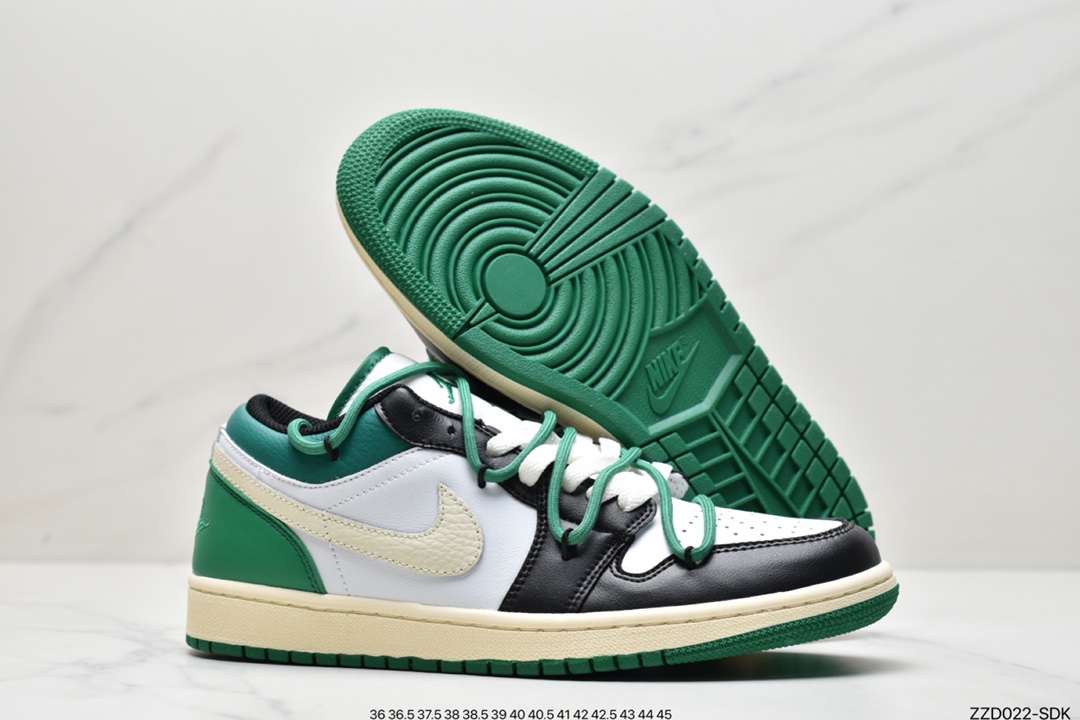 Nike Air Jordan 1 Low”Pine Green”AJ1乔丹一代低帮经典复古文化休闲运动篮球鞋 553558-129