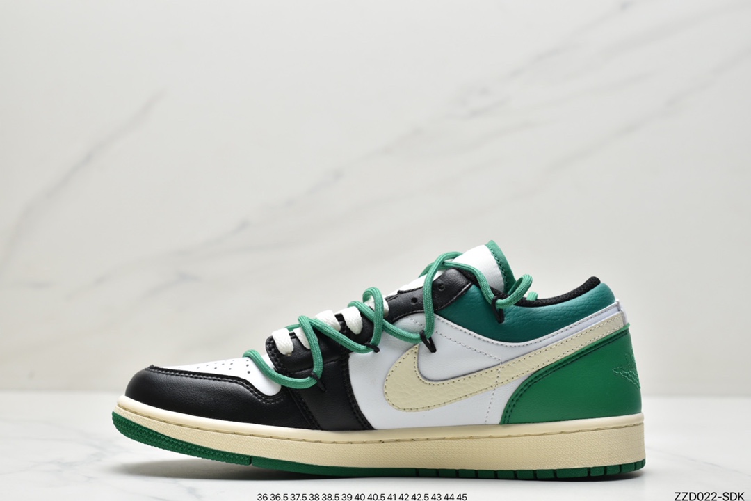 Nike Air Jordan 1 Low”Pine Green”AJ1乔丹一代低帮经典复古文化休闲运动篮球鞋 553558-129