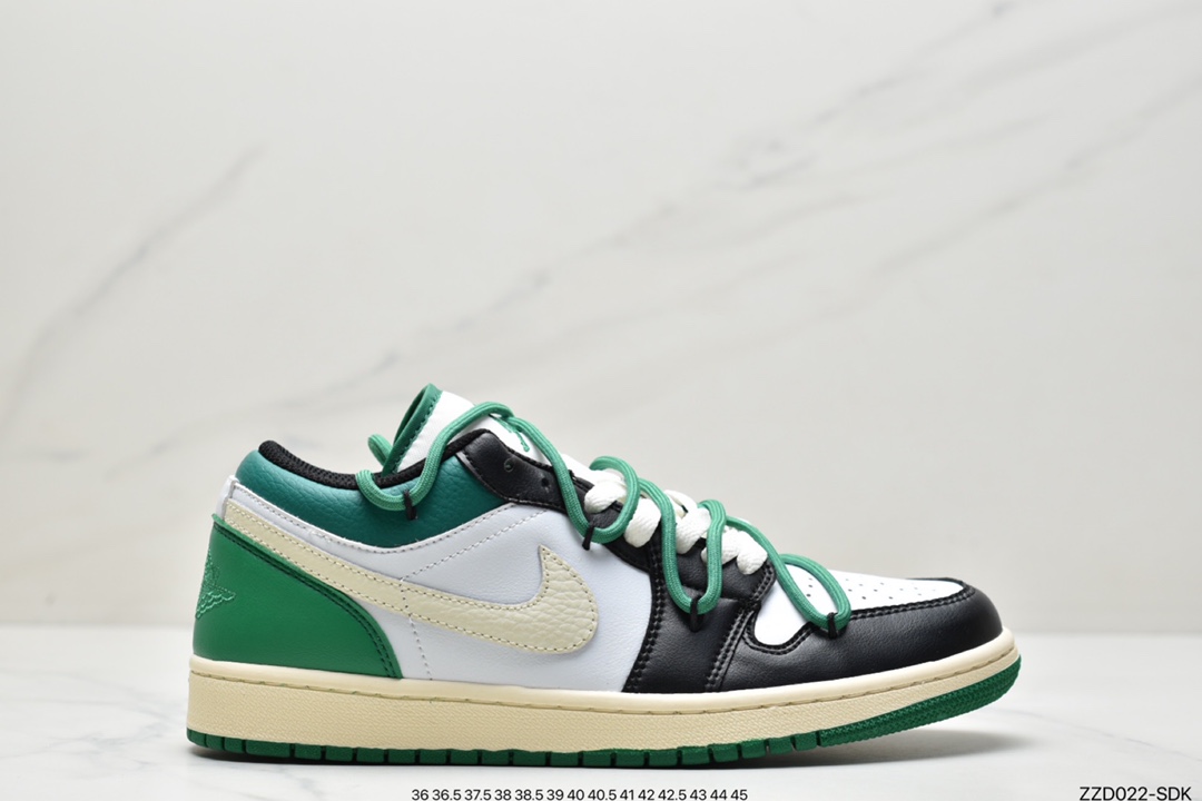 Nike Air Jordan 1 Low”Pine Green”AJ1乔丹一代低帮经典复古文化休闲运动篮球鞋 553558-129