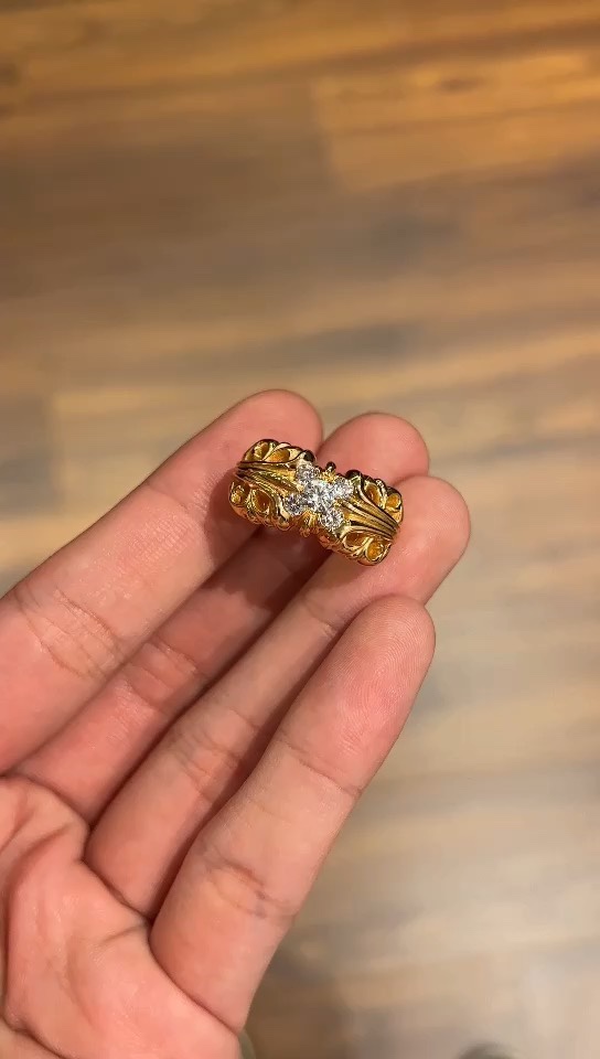 Rings, 925 silver with diamond customization