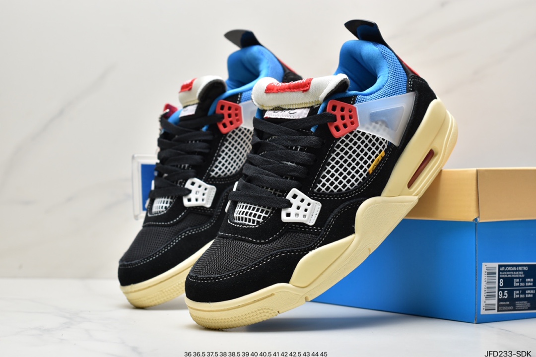 Air Jordan 4 Retro 黑猫 AJ4 乔丹4代 aj4 乔4 全黑 CU1110-010