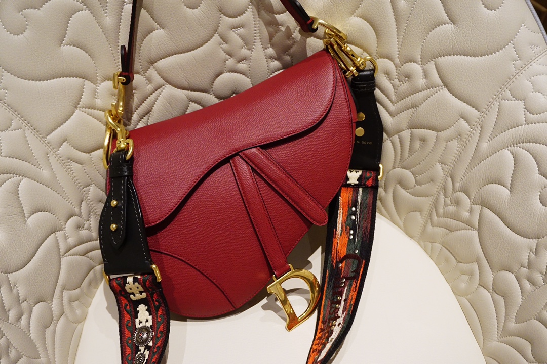 Dior Saddle Saddle Bags Red