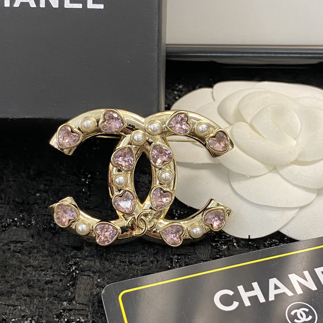 Replica Wholesale
 Chanel Jewelry Brooch Pink