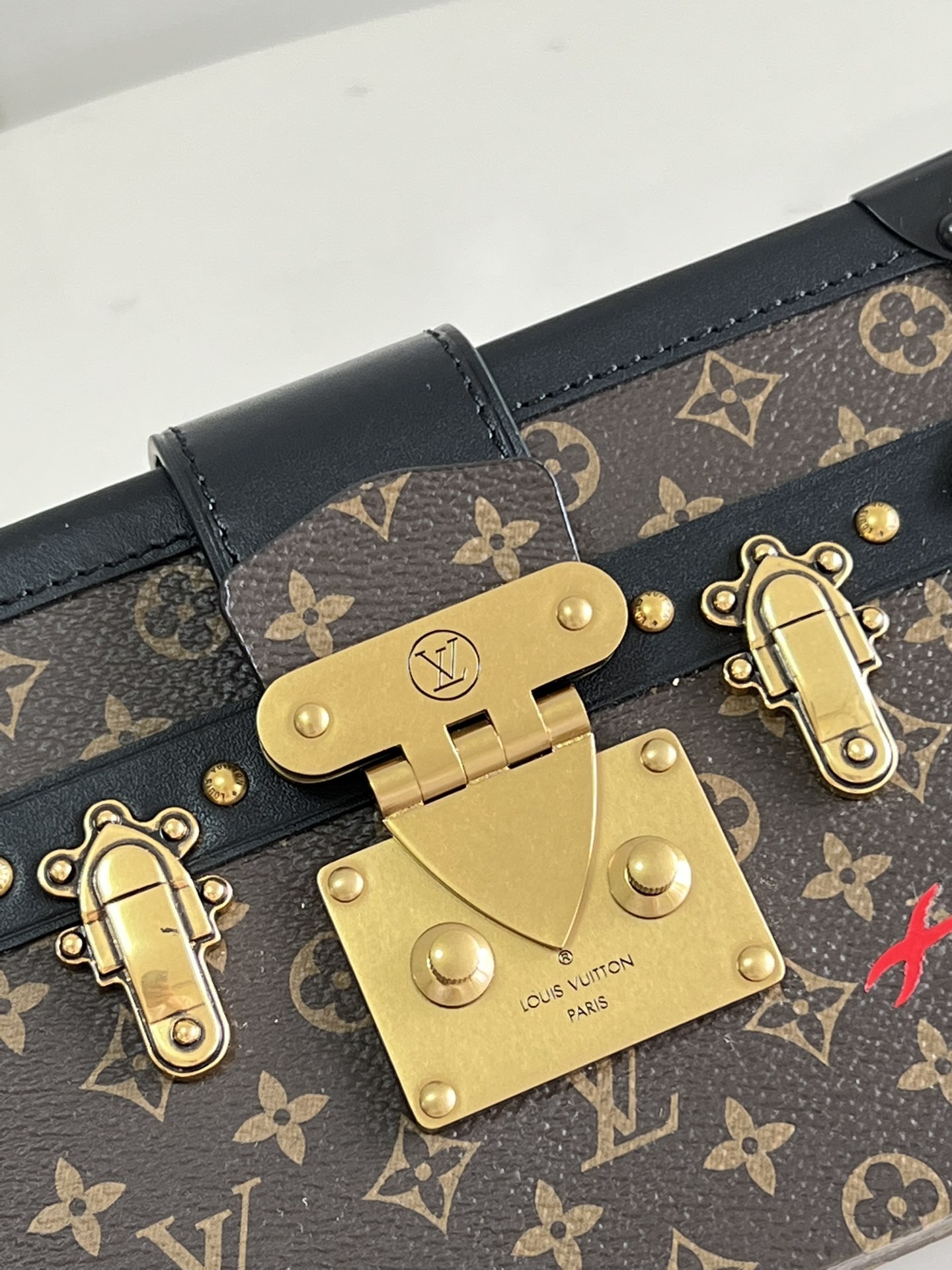 顶级原单M40199古金老花全新回馈M40273纯钢复古五金盒子PETITEMALLE-时装走秀款全新欧