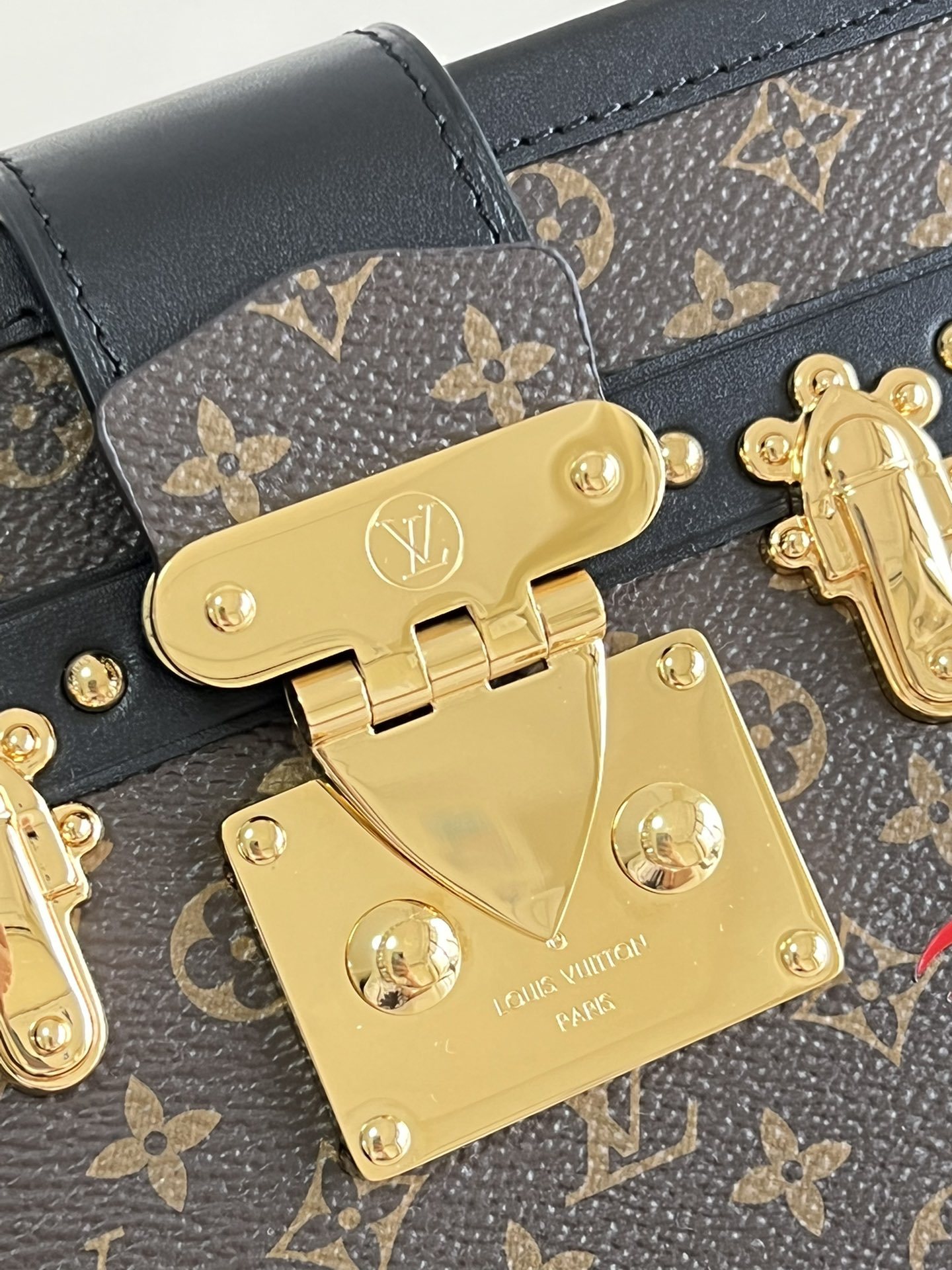 顶级原单M40273亮金老花全新回馈M40199纯钢亮面五金盒子PETITEMALLE-时装走秀款全新欧