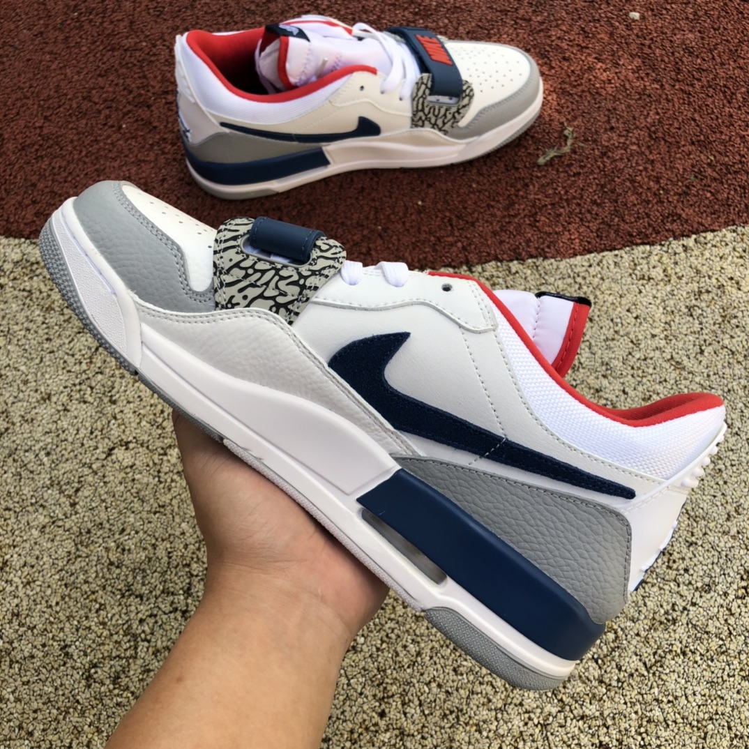 NIKE男鞋AirJordan Legacy 312 Low缓震运动篮球鞋CD7069-104