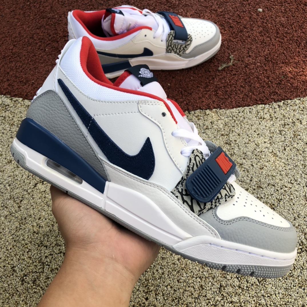 NIKE男鞋AirJordan Legacy 312 Low缓震运动篮球鞋CD7069-104