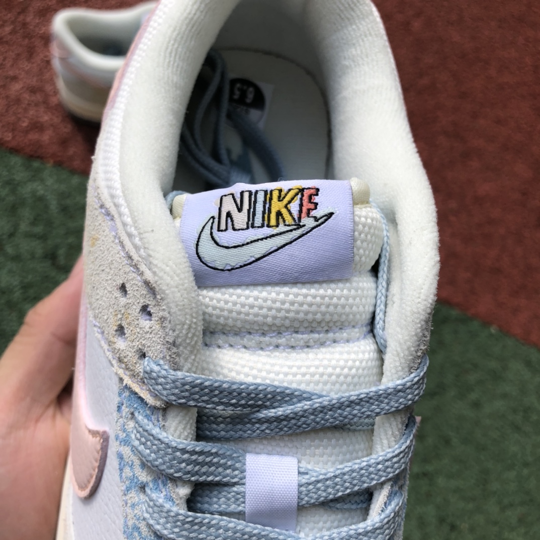 Nike Dunk Low 白灰蓝 低帮运动休闲板鞋 DV6486-100