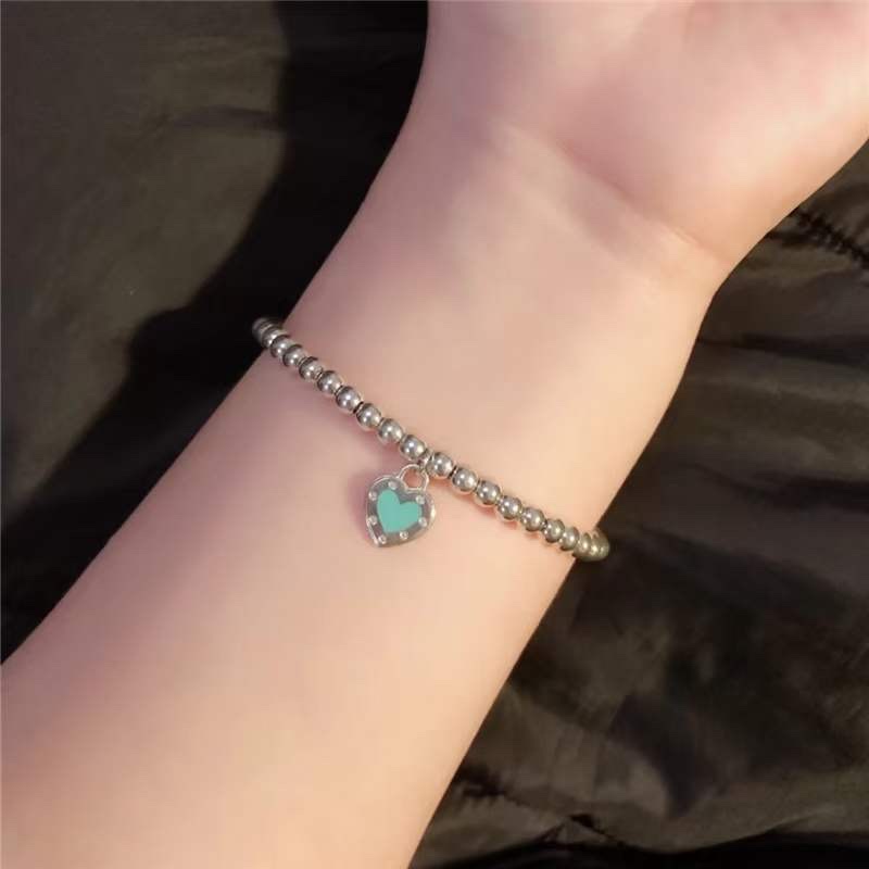 Tiffany & Co. Tiffany&Co. Love heart珐琅心项链 925纯银